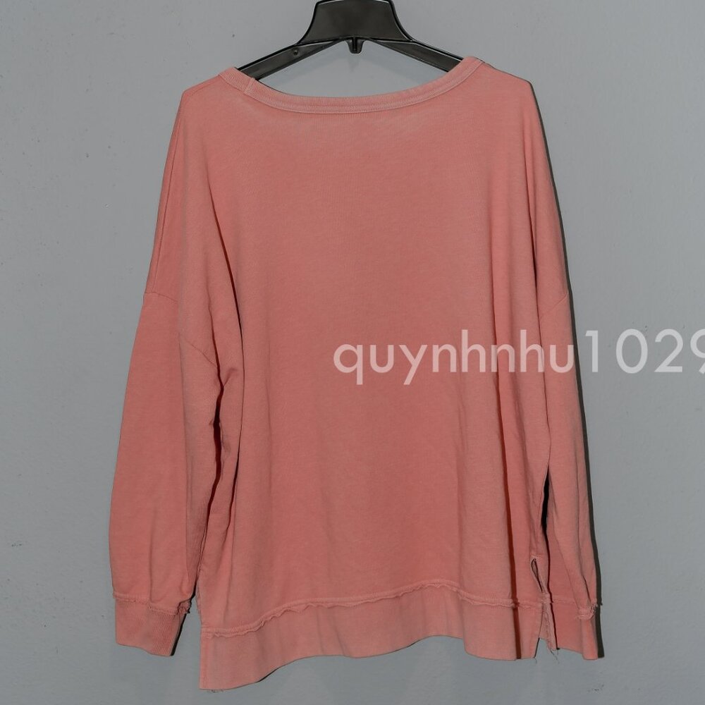 Buffalo Women's Crewneck Pullover Size XXL IN PINK - Picture 4 of 5